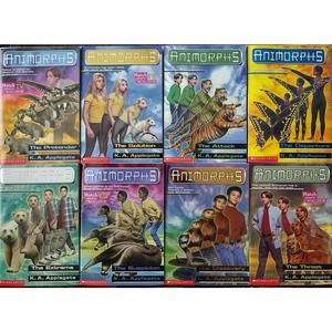 Animorphs by K.A. Applegate SoftCover #19-26! 8 Books! Good Condition. 1998-1999